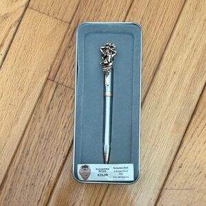 Looney Tunes Tasmanian Devil Gold and Chrome Pen